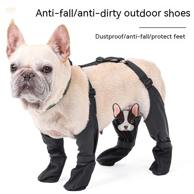 Waterproof Dog Shoes Adjustable Dog Boots