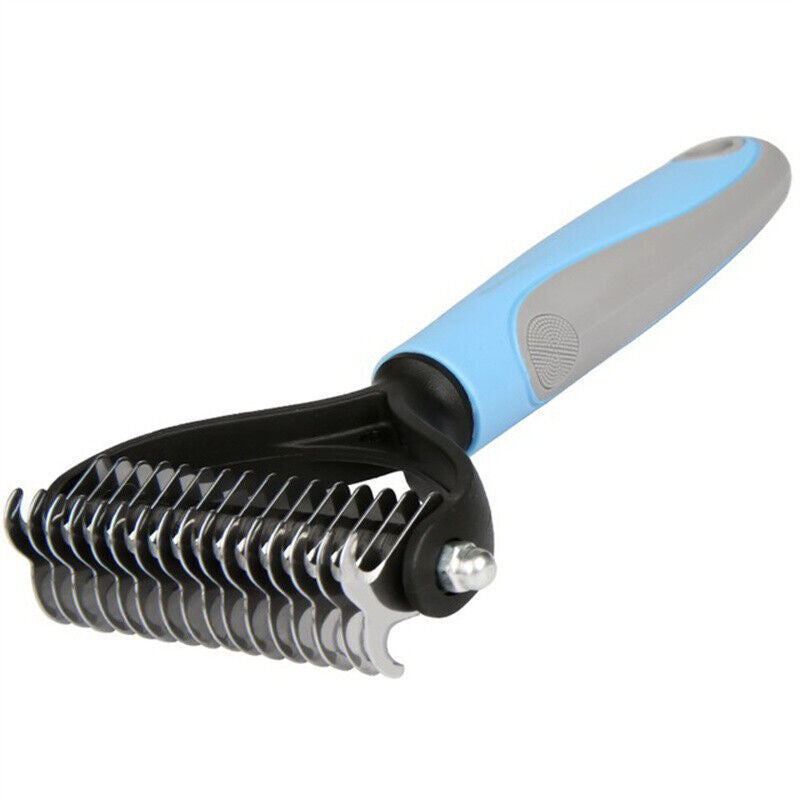Grooming Brush For Pet Dog Cat Deshedding Tool Rake