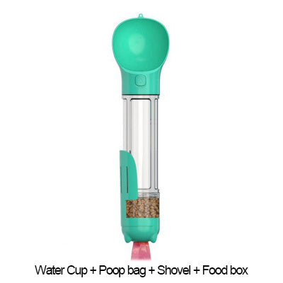 portable multifunction dog water bottle