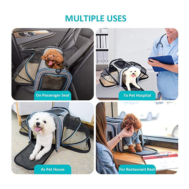 Expandable Foldable Soft Dog Carrier