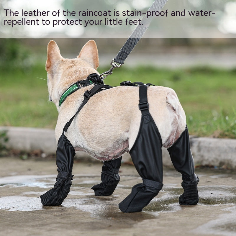 Waterproof Dog Shoes Adjustable Dog Boots