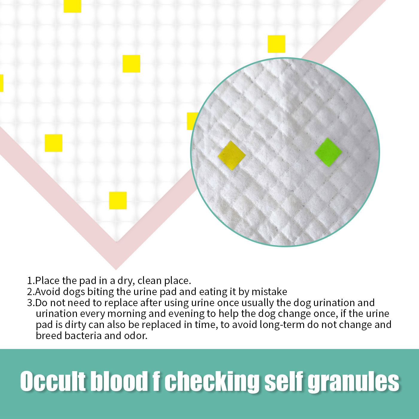 Dog Detection Urine Pad Dog Detection Urine Pad