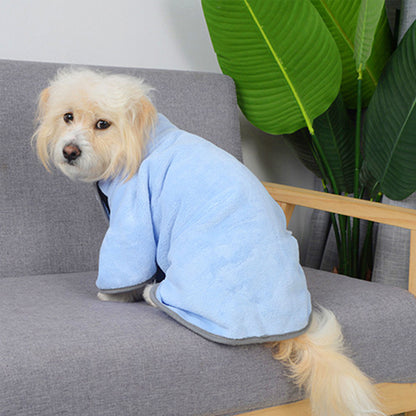 Quick-drying Pet Absorbent Towel Dog Bathrobe Pet Dog