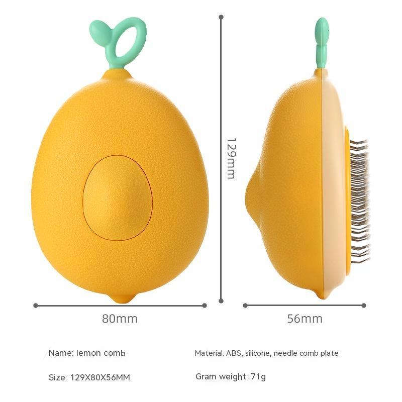 Cat Brush Hair Remover Cleaning Avocado Shaped Dog Grooming Tool