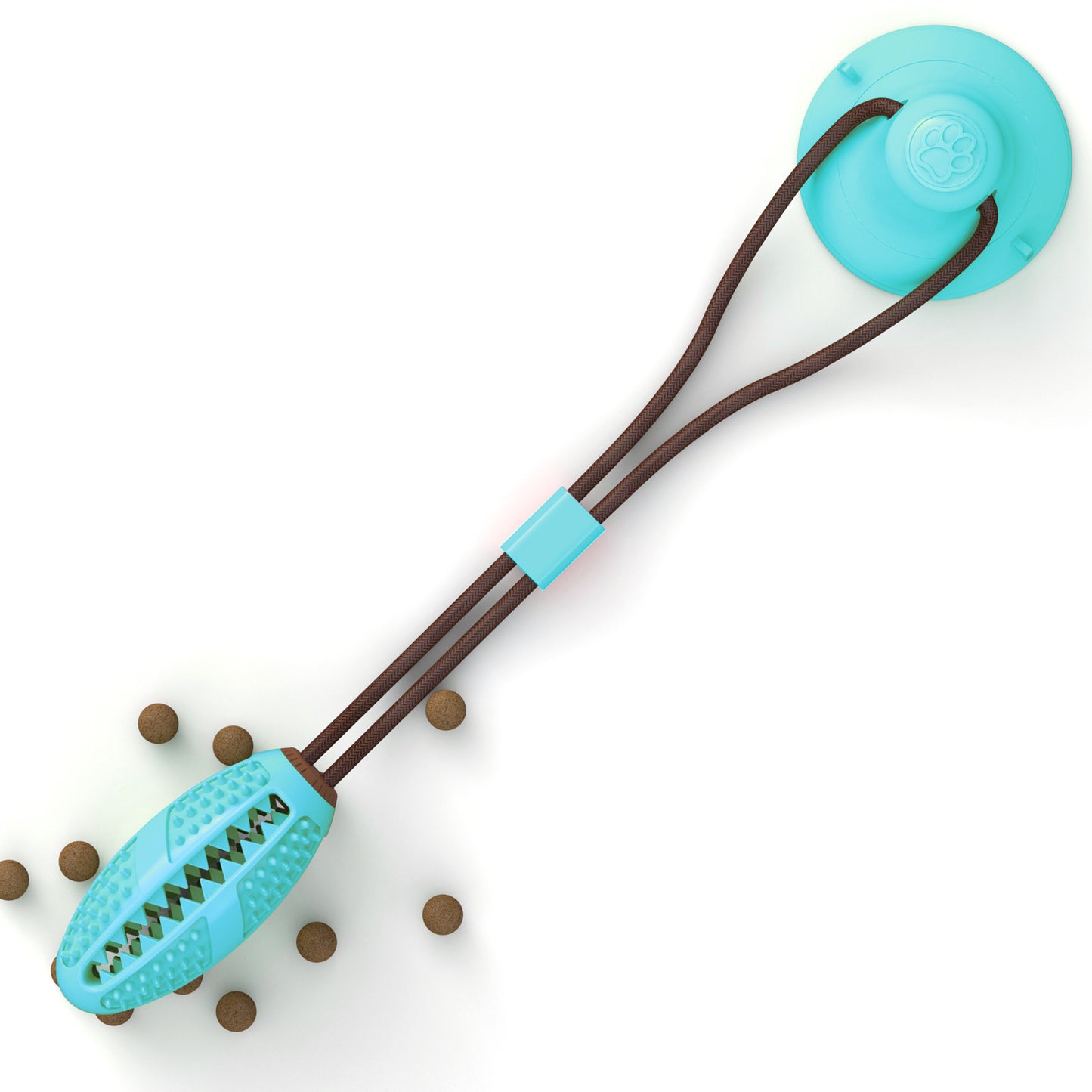 Dog Toys Silicon Suction Cup Tug Interactive Dog Ball Toy For Pet Chew