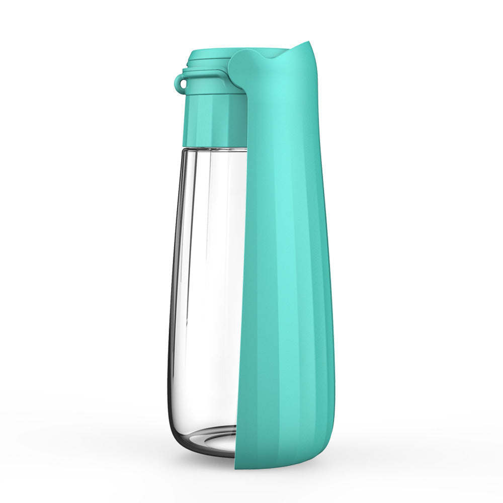 portable dog water bottle 550ml