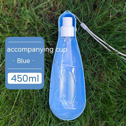 portable dog water bottle 550ml