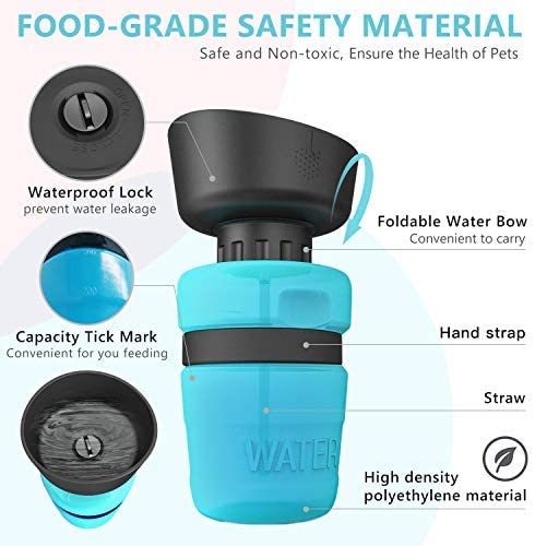 Pet Outdoor Foldable Bottle 