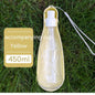 portable dog water bottle 550ml