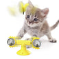 Cat Rotating Windmill Multi-Function Toys Itch Scratching Device Teeth