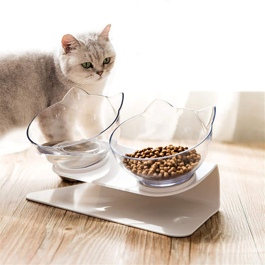 non slip elevated cat bowl