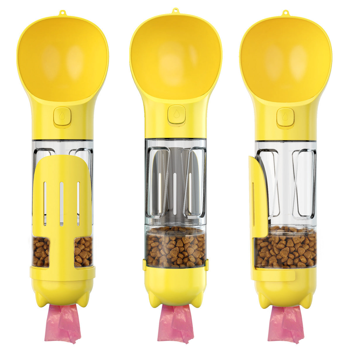 portable multifunction dog water bottle