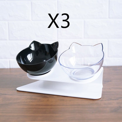 non slip elevated cat bowl