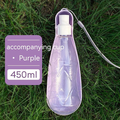 portable dog water bottle 550ml