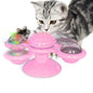 Cat Rotating Windmill Multi-Function Toys Itch Scratching Device Teeth