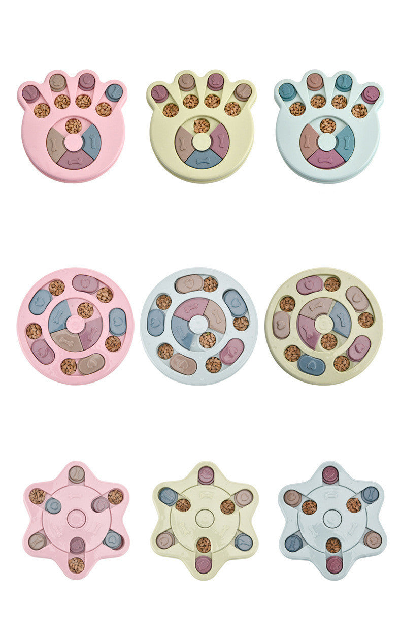 Dog Puzzle Toys Increase IQ Interactive Slow Dispensing Feed