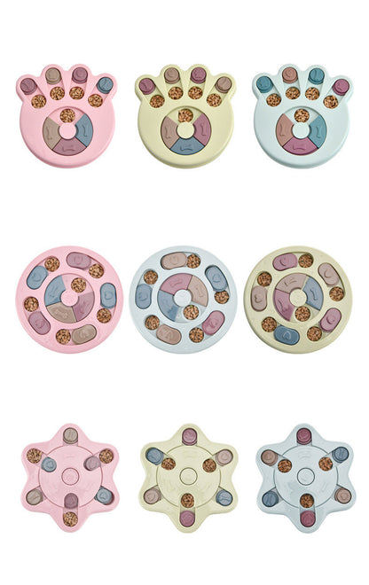 Dog Puzzle Toys Increase IQ Interactive Slow Dispensing Feed