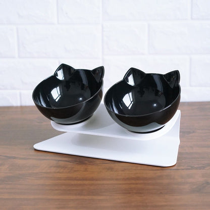 non slip elevated cat bowl