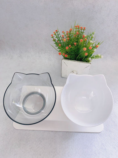 non slip elevated cat bowl