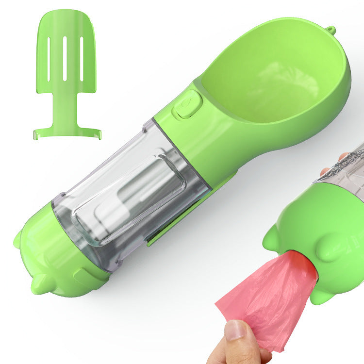 portable multifunction dog water bottle