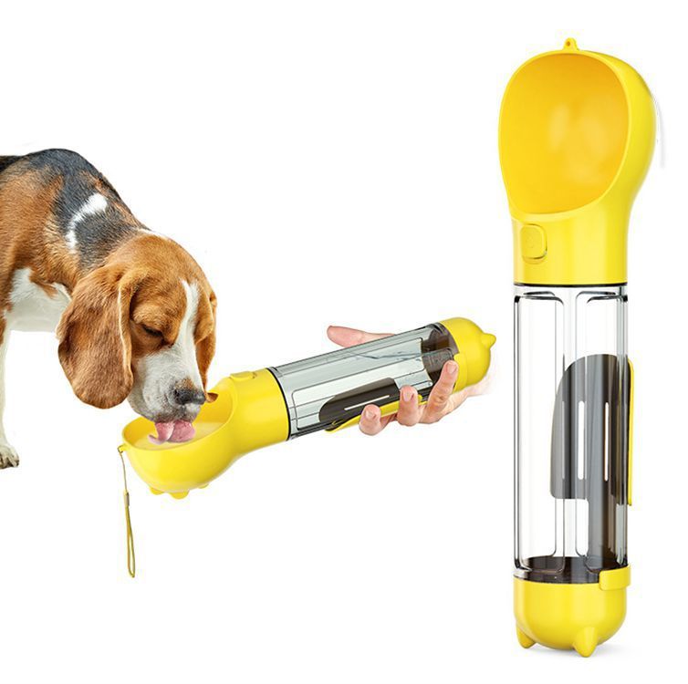 portable multifunction dog water bottle