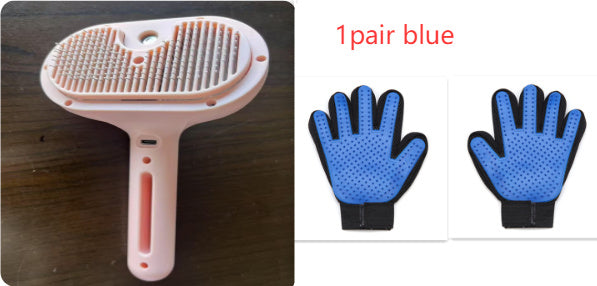 Pet Comb Self Cleaning Pets Hair Remover Brush For Dogs