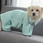 Quick-drying Pet Absorbent Towel Dog Bathrobe Pet Dog
