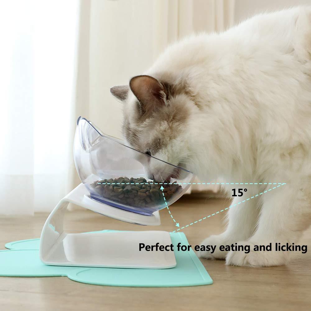 non slip elevated cat bowl