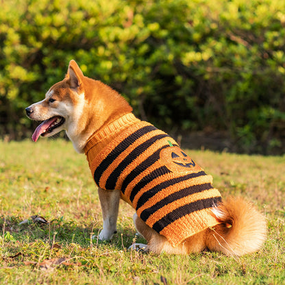 Halloween Dog Sweaters Pet Costume Teddy Warm Leisure Sweater