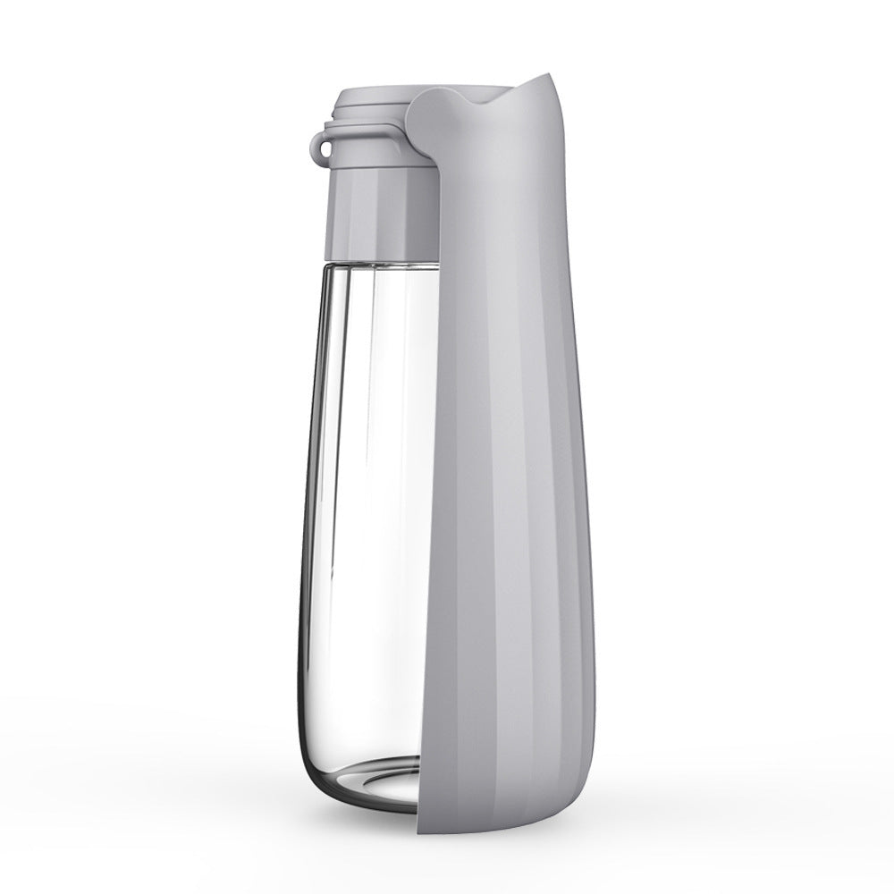 portable dog water bottle 550ml