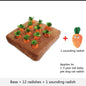 Pet Dog Toys Carrot Plush Toy Vegetable Chew Toy For Dogs  and cats