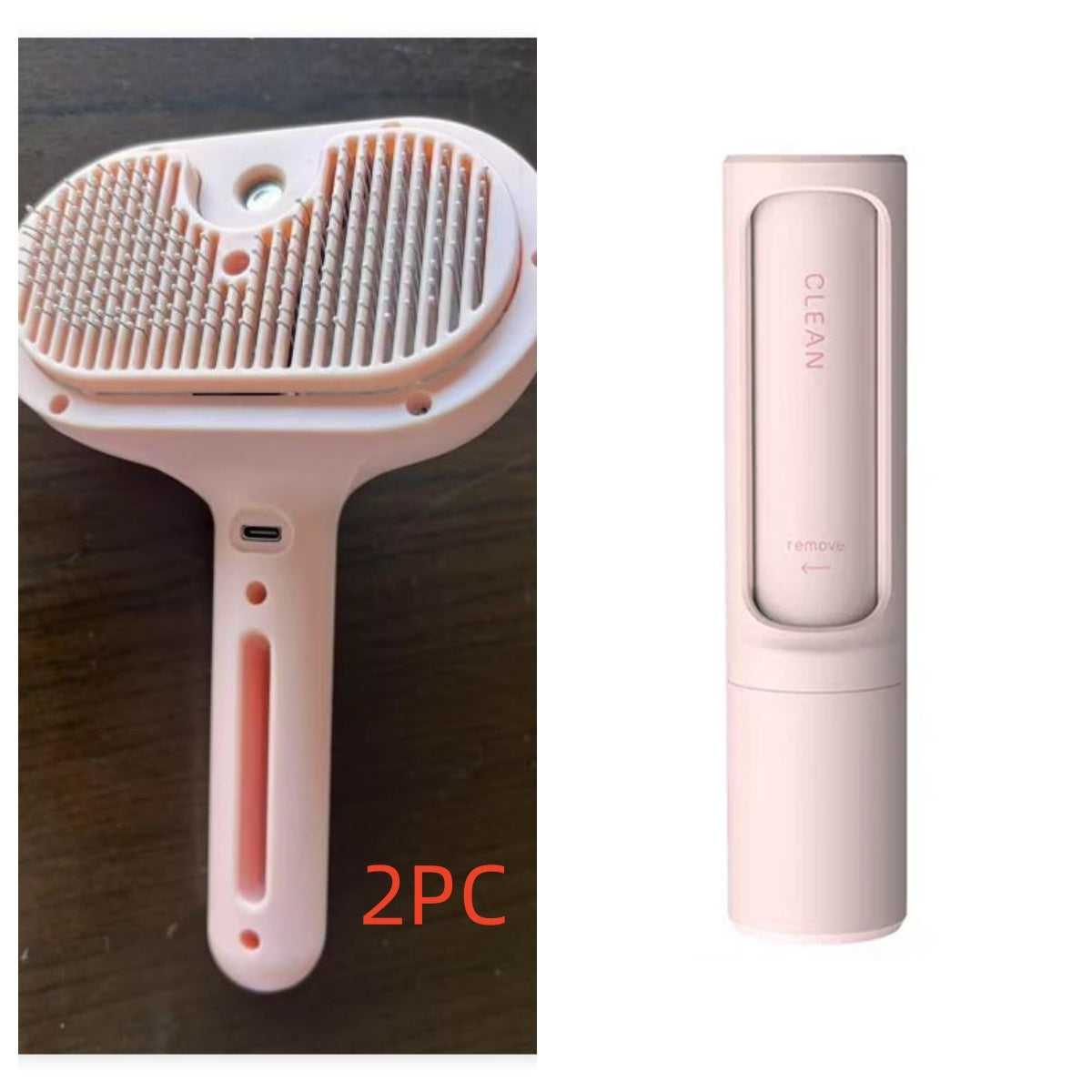 Pet Comb Self Cleaning Pets Hair Remover Brush For Dogs