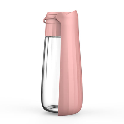 portable dog water bottle 550ml