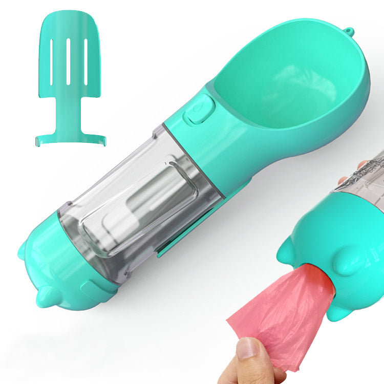 portable multifunction dog water bottle