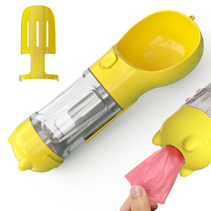 portable multifunction dog water bottle