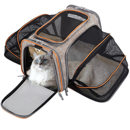 Expandable Foldable Soft Dog Carrier