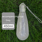 portable dog water bottle 550ml